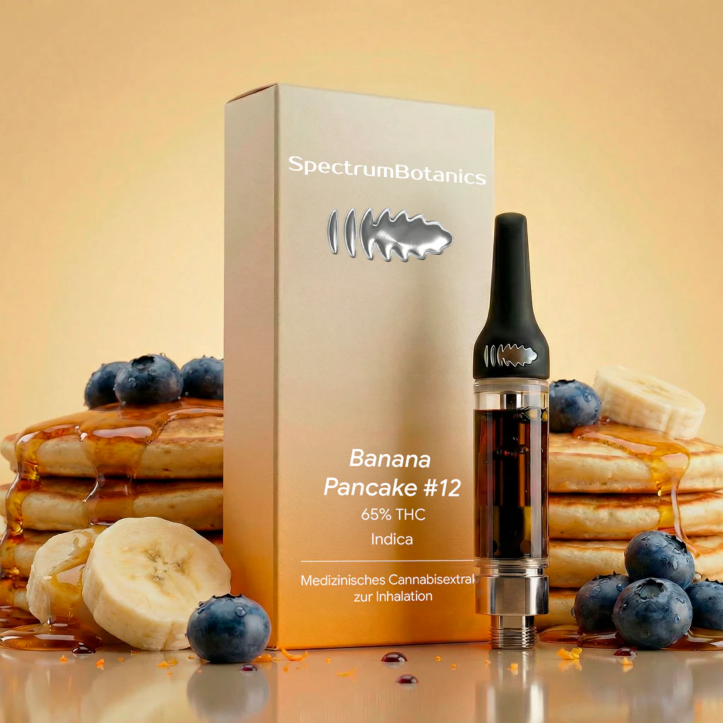 THC Vape - SpectrumBotanics Banana Pancake #12 (Ohne Akkuträger) 0,5mL - Image 2