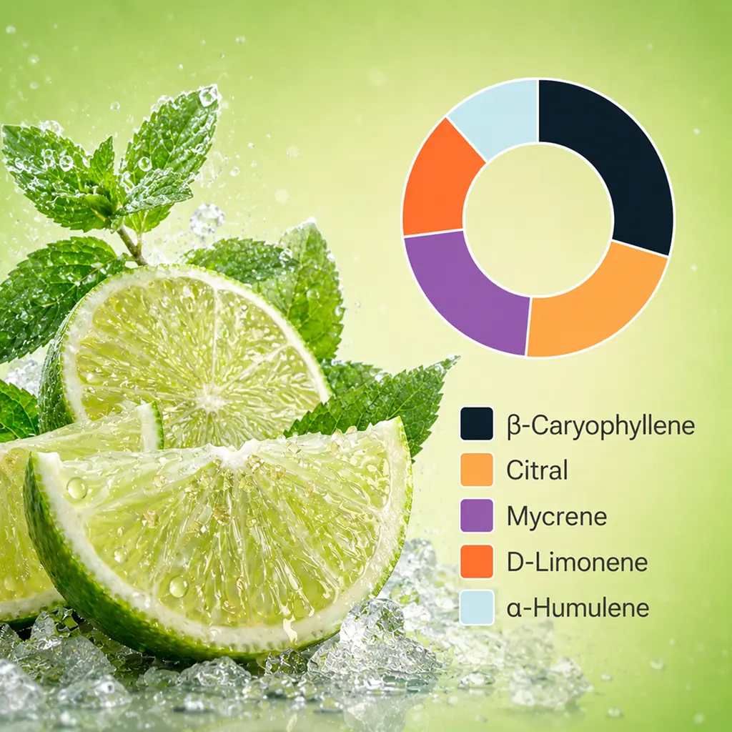 THC Vape - SpectrumBotanics Iced Lime (Ohne Akkuträger) 0.5mL - Image 3