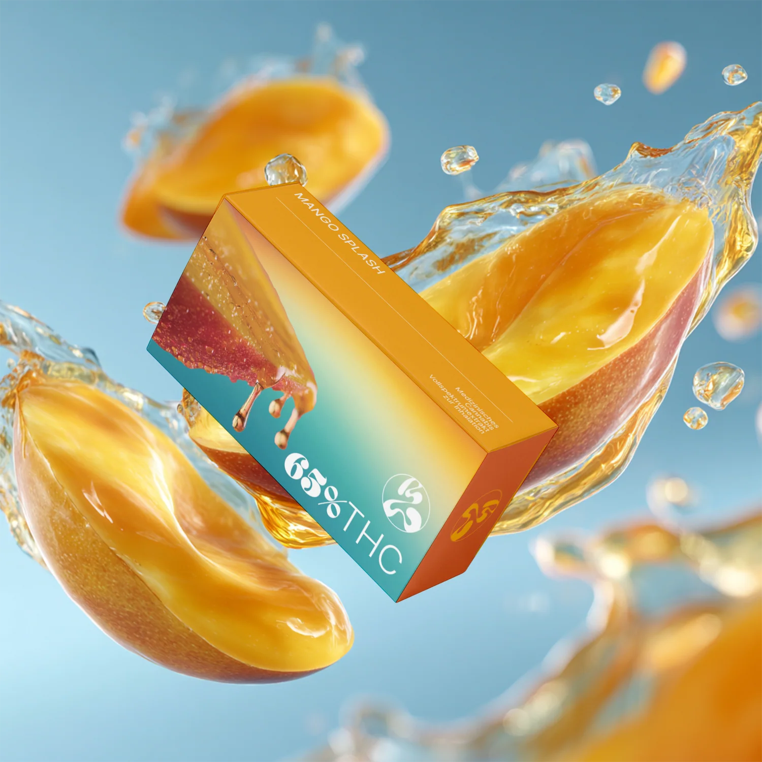 THC Vape - Mango Splash (ohne Akkuträger) 0,5mL - Image 3
