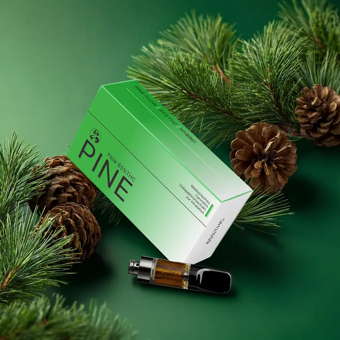 THC Vape - Pine Flow (ohne Akkuträger) 0,5mL - Image 2